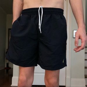 Polo Ralph Lauren black swim trunks